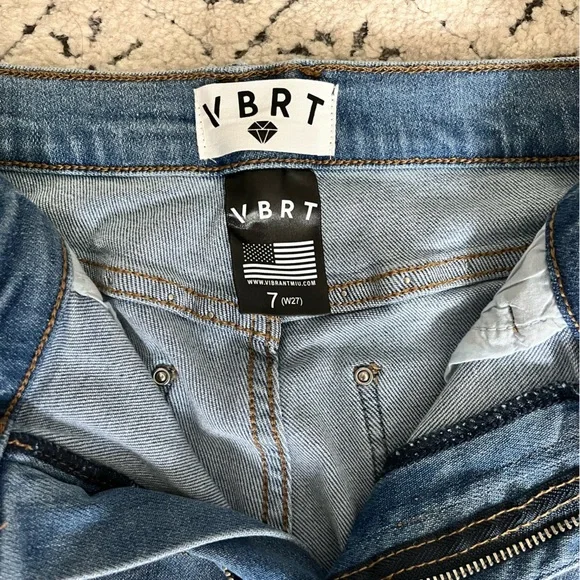 VBRT Pearl High Rise Wide Leg Denim - Picture 6 of 7